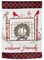 Welcome Friends Cardinal Fence Winter Garden Flag 2 Sided Decorative
